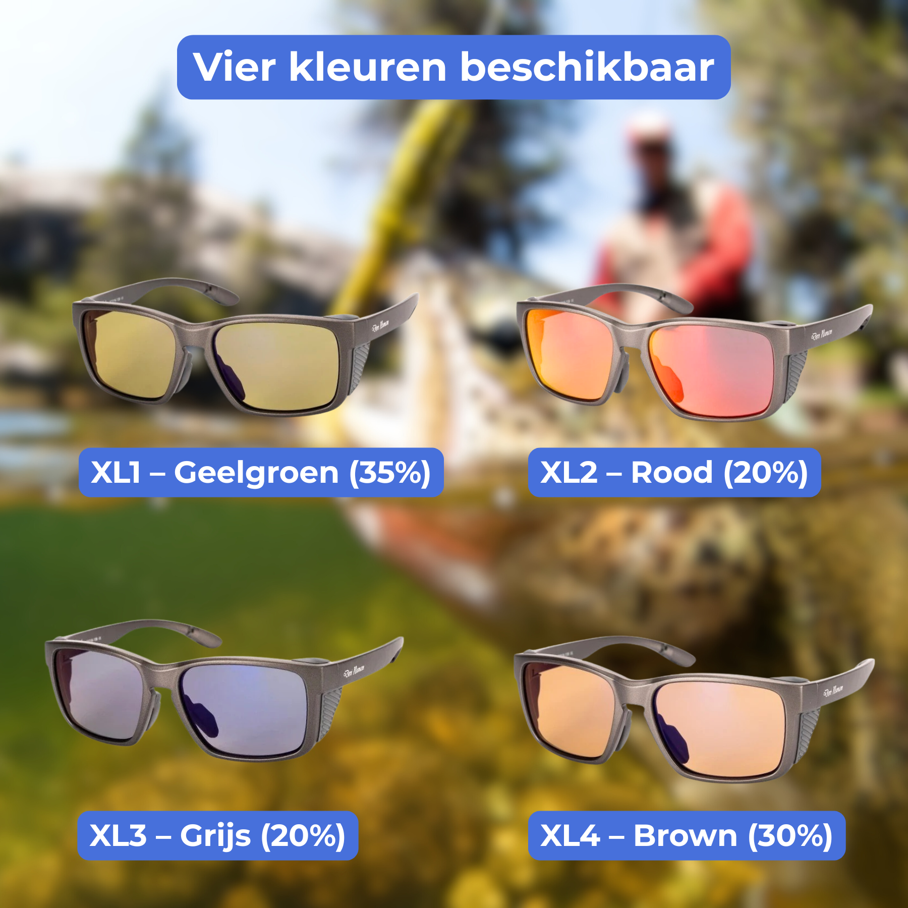 Fisho Anti-Reflectie Gepolariseerde Visbril™